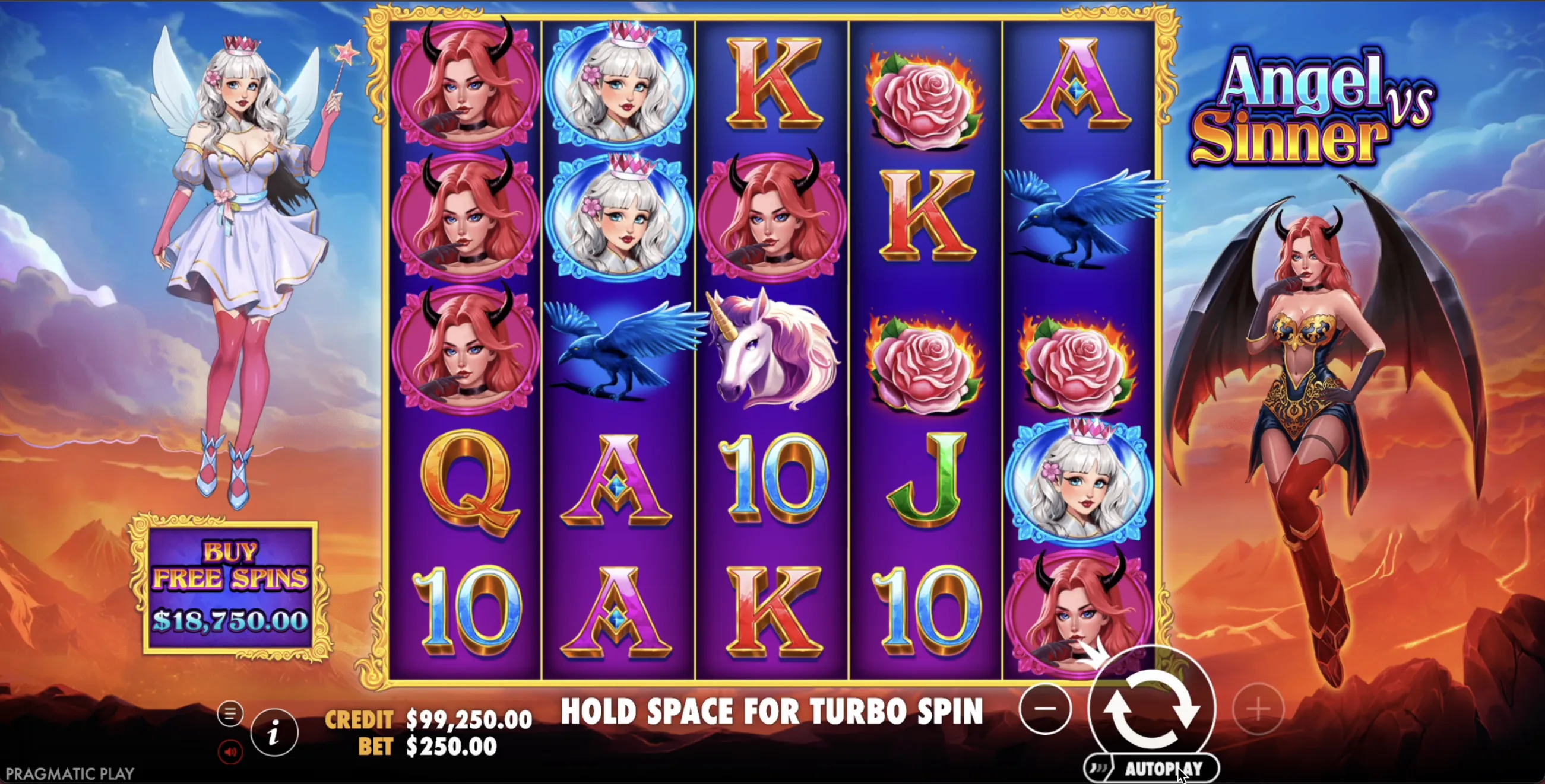 Angel vs Sinner Slot